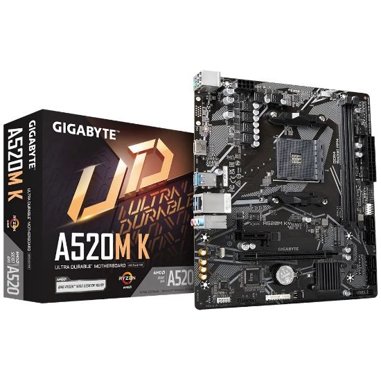 GIGABYTE A520M K DDR4 5100(OC) HDMI M.2 mATX AM4 resmi