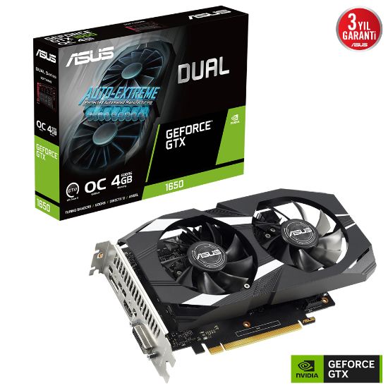 ASUS TUF-GTX1650-O4GD6-P-GAMING V2 4GB GDDR6  HDMI DP 128BIT resmi