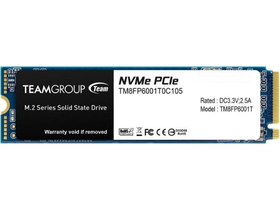 Team MP33 256GB 1600/1000MB/s NVMe PCIe Gen3x4 M.2 SSD Disk (TM8FP6256G0C101) resmi