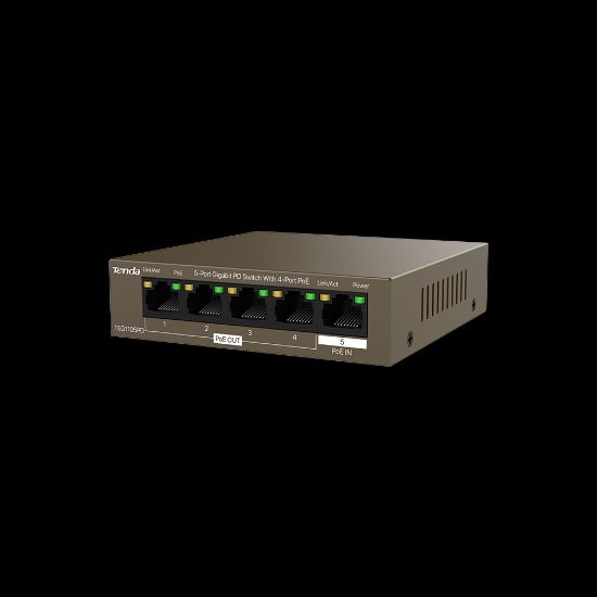 TENDA TEG1105PD 5PORT 10/100/1000 POE SWITCH resmi