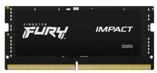 16GB DDR5 FURY IMPACT CL38 4800Mhz SODIMM KF548S38IB-16 KINGSTON resmi