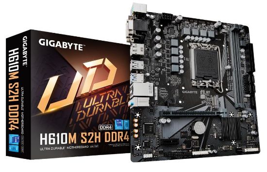 GIGABYTE H610M S2H 3200Mhz HDMI DP DVI 1700p mATX resmi