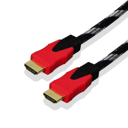 QPORT Q-HDMI3 HDMI 1.4 V ALTIN UÇLU KABLO 3 MT resmi