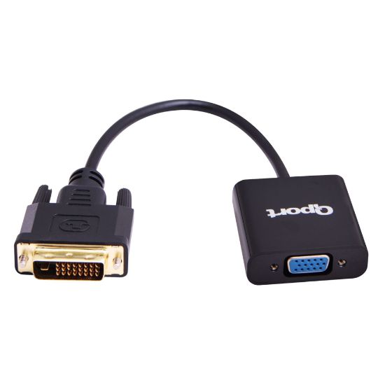  QPORT Q-VDV2 DVI TO VGA 24+1 ÇEVİRİCİ resmi