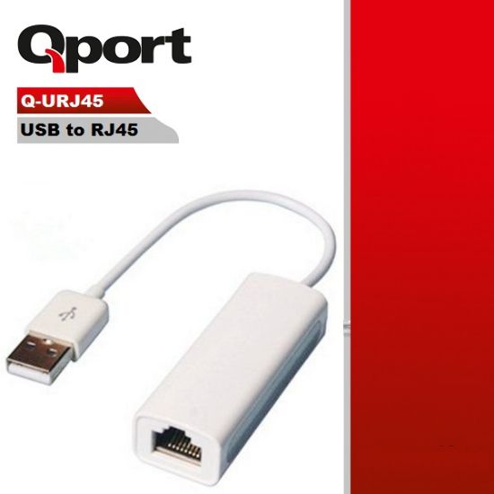 QPORT Q-URJ45 USB TO RJ45 ÇEVİRİCİ resmi