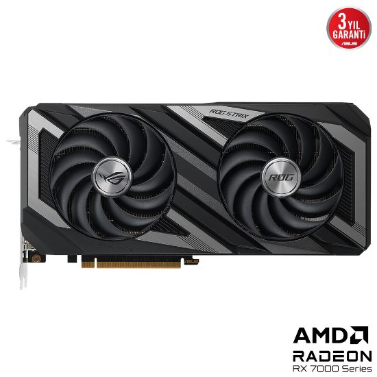 ASUS ROG-STRIX-RX7600-O8G-GAMING 8GB GDDR6 HDMI DP 128BIT resmi