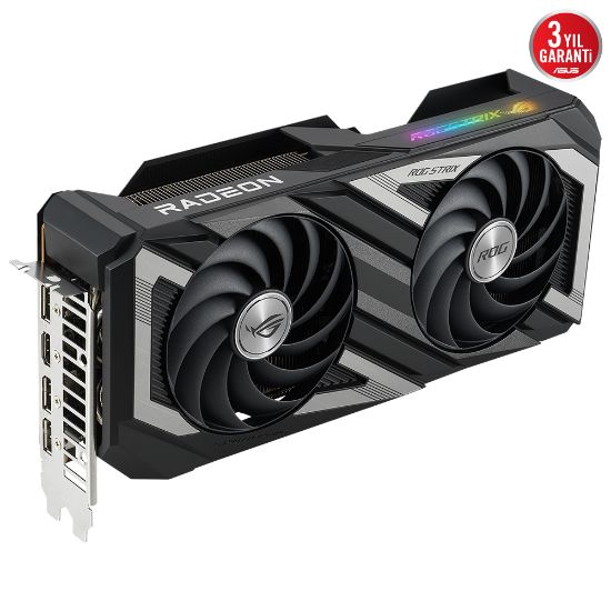 ASUS ROG-STRIX-RX7600-O8G-GAMING 8GB GDDR6 HDMI DP 128BIT resmi