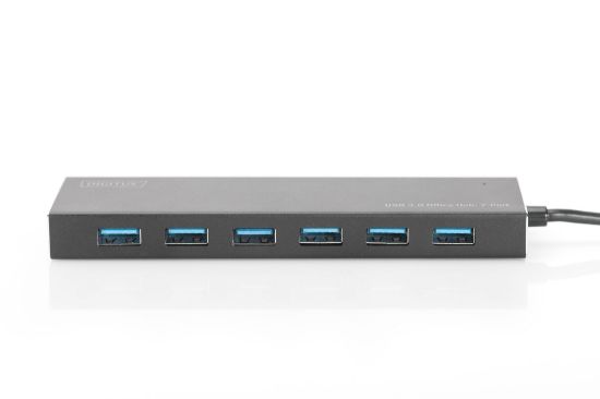 DIGITUS DA-70241-1 7 PORT USB 3.0 HUB ADAPTÖR resmi