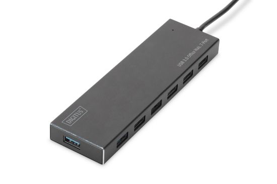 DIGITUS DA-70241-1 7 PORT USB 3.0 HUB ADAPTÖR resmi