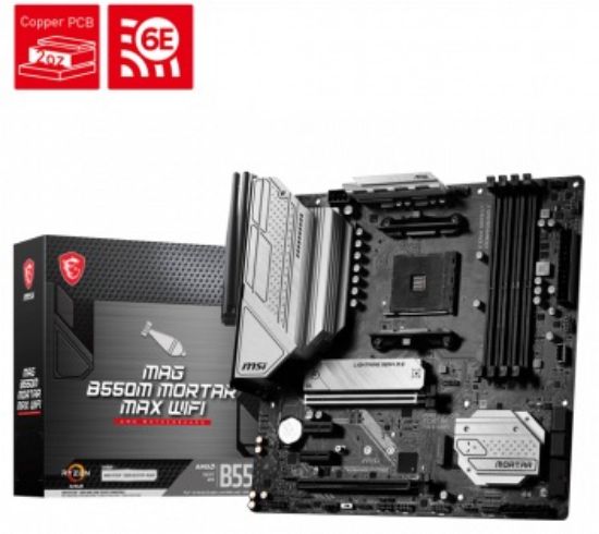 MSI MAG B550M MORTAR MAX WIFI DDR4 4400MHZ MATX resmi