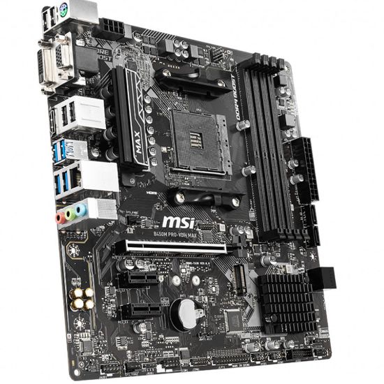 MSI B450M PRO-VDH MAX 3866(OC)MHZ DDR4 HDMI MATX AM4 resmi