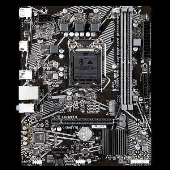 GIGABYTE H470M K 3200Mhz HDMI DP M.2 mATX 1200p resmi