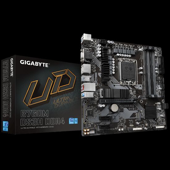 GIGABYTE B760M-DS3H-DDR4 3200Mhz(OC) M.2 ATX 1700p  resmi