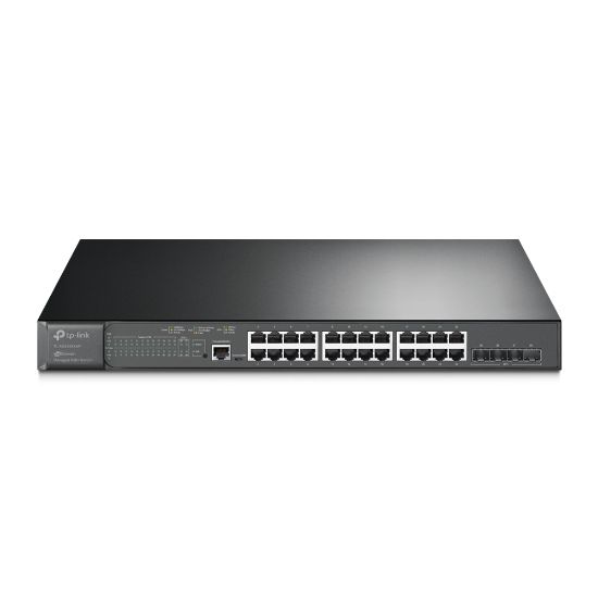 TP-LINK TL-SG3428XMP 24PORT 10/100/1000 YÖNETİLEBİLİR POE SWITCH resmi