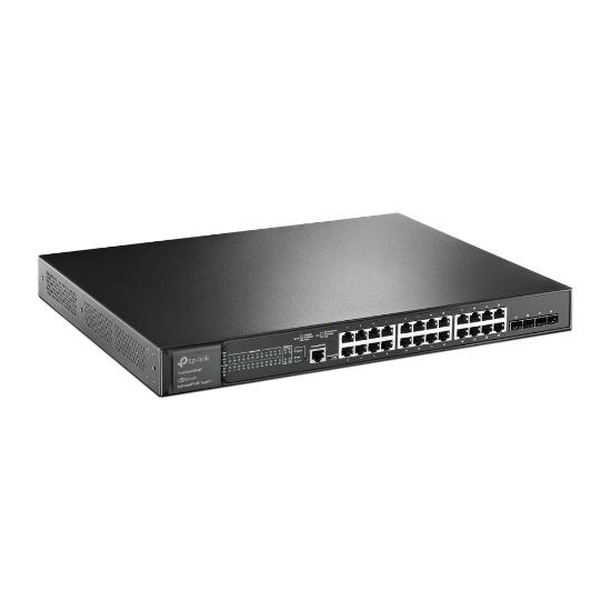 TP-LINK TL-SG3428XMP 24PORT 10/100/1000 YÖNETİLEBİLİR POE SWITCH resmi