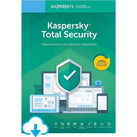 KASPERSKY TOTAL SECURITY 1 KULLANICI resmi