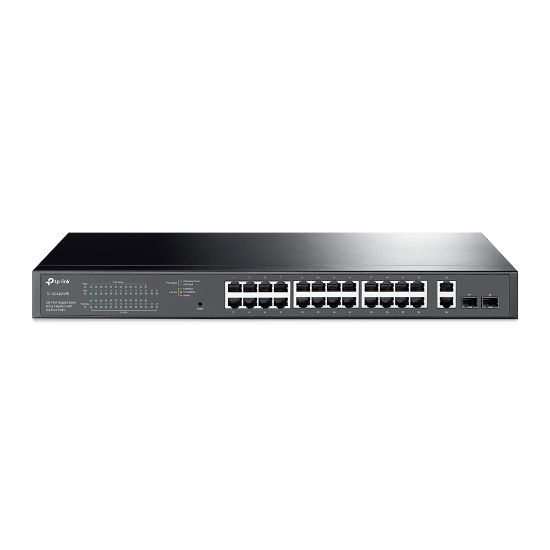 TP-LINK TL-SG1428PE 28PORT 10/100/1000 YÖNETİLEBİLİR POE SWITCH resmi