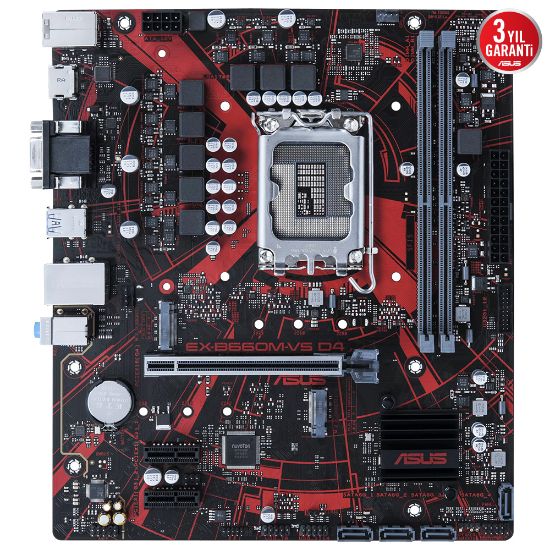 ASUS EX-B660M-V5 D4 Intel LGA1700 Anakart  resmi