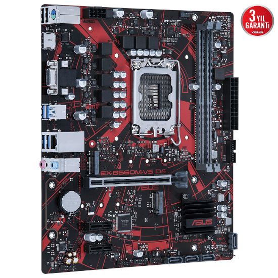 ASUS EX-B660M-V5 D4 Intel LGA1700 Anakart  resmi