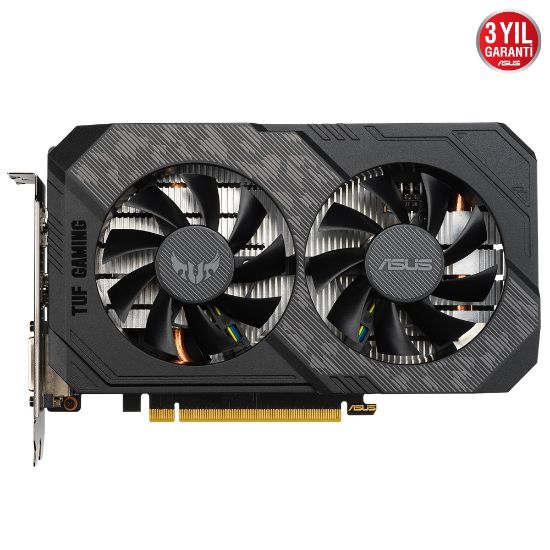 ASUS TUF-GTX1660S-6G-GAMING 6GB GDDR6 DVI HDMI DP 192BİT resmi