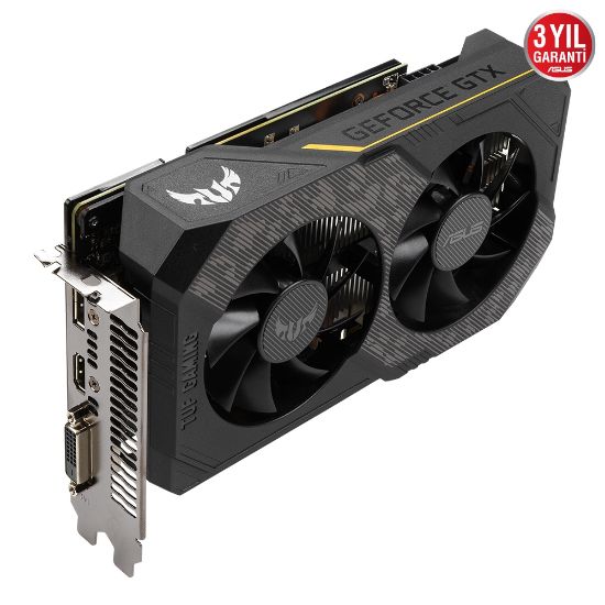 ASUS TUF-GTX1660S-6G-GAMING 6GB GDDR6 DVI HDMI DP 192BİT resmi