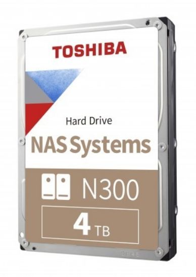 4TB TOSHIBA N300 7200RPM SATA3 NAS 256MB HDWG440UZSVA resmi