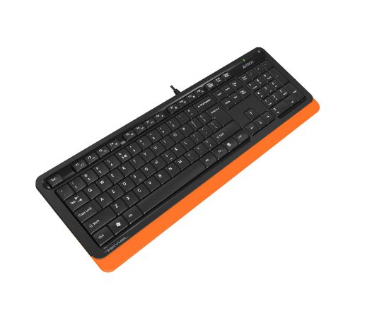 A4 TECH FK10 FN-MULTIMEDYA Q KLAVYE USB TURUNCU resmi