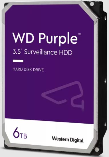 6TB WD Purple SATA 6Gb/s 256MB DV 7x24 WD63PURZ resmi