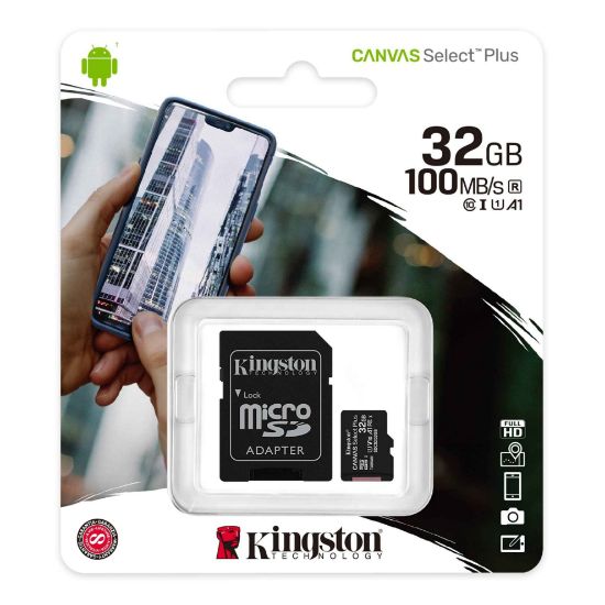 32GB MICRO SD CANVAS PLUS KINGSTON SDCS2/32GB resmi