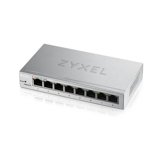 ZYXEL GS1200-8 8PORT GIGABIT WEB YÖNETİLİR SWITCH resmi