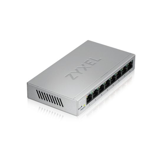 ZYXEL GS1200-8 8PORT GIGABIT WEB YÖNETİLİR SWITCH resmi