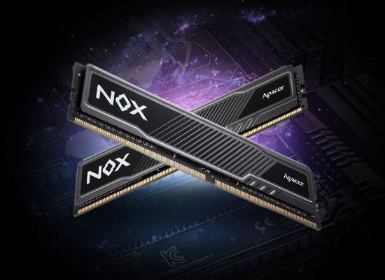 Apacer NOX 16GB (2x8GB) 3600 MHz CL18 DDR4 Gaming RAM (AH4U16G36C25YMBAA-2) resmi