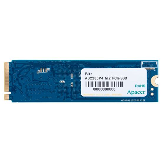 Apacer AS2280P4 512GB 2100/1500MB/s NVMe PCIe Gen3x4 M.2 SSD Disk (AP512GAS2280P4-1) resmi