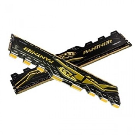 Apacer Panther Black-Gold 16GB (1x16GB) 3200Mhz CL16 DDR4 Gaming Ram (AH4U16G32C08Y7GAA-1) resmi