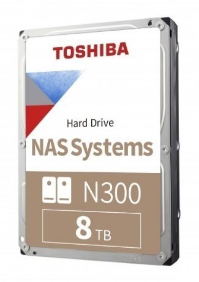 8TB TOSHIBA N300 7200RPM SATA3 NAS 256MB HDWG480UZSVA resmi