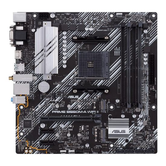 ASUS PRIME B550M-A WIFI II DDR4 4866MHZ mATX AM4 resmi