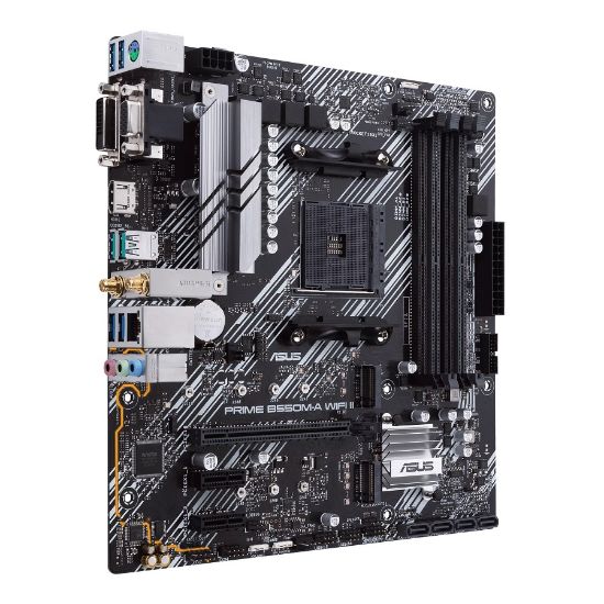 ASUS PRIME B550M-A WIFI II DDR4 4866MHZ mATX AM4 resmi