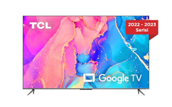 TCL 65C635G 65 inç 165 Ekran 4K UHD QLED Google TV resmi