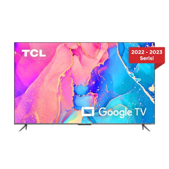 TCL 55C635G 55 inç 139 Ekran 4K UHD QLED Google TV resmi