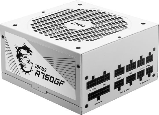 MSI MPG A750GF WHITE 750W 80+ GOLD POWER SUPPLY resmi