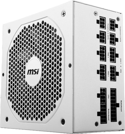 MSI MPG A750GF WHITE 750W 80+ GOLD POWER SUPPLY resmi