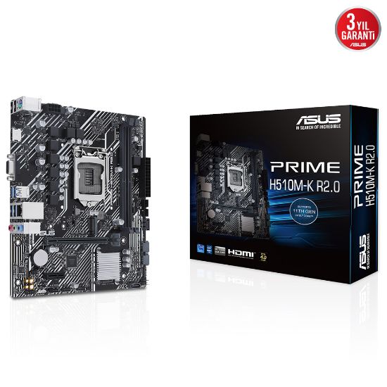 ASUS PRIME H510M-K R2.0 3200MH(OC) M.2 MATX 1200P resmi