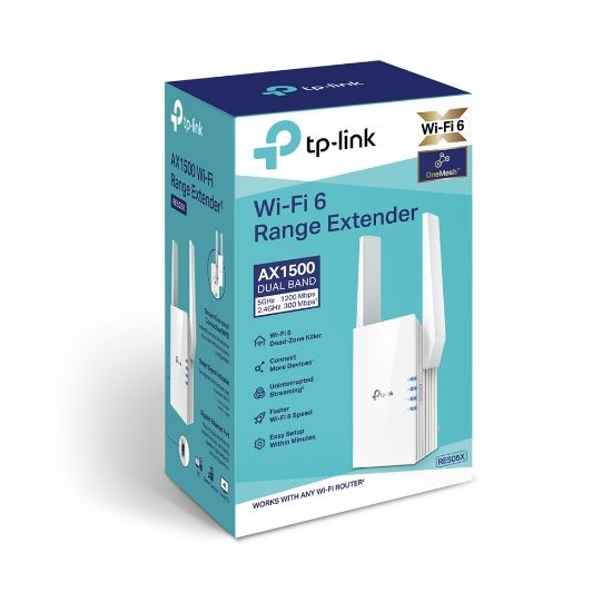 TP-LINK TL-RE505X AC1200 1200Mbps PRİZ TİPİ MENZİL GENİŞLETİCİ resmi