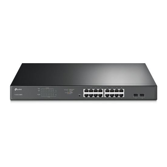 TP-LINK TL-SG1218MPE 16PORT 10/100/1000 YÖNETİLEBİLİR WEB SMART POE SWITCH resmi