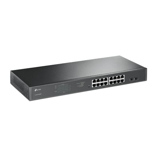 TP-LINK TL-SG1218MPE 16PORT 10/100/1000 YÖNETİLEBİLİR WEB SMART POE SWITCH resmi