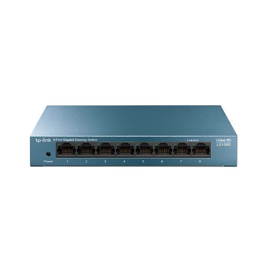 TP-LINK LS108G 8PORT 10/100/1000 YÖNETİLEMEZ SWITCH resmi