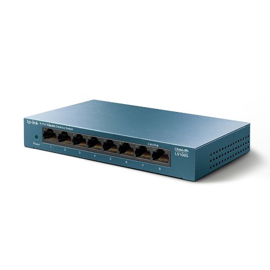 TP-LINK LS108G 8PORT 10/100/1000 YÖNETİLEMEZ SWITCH resmi