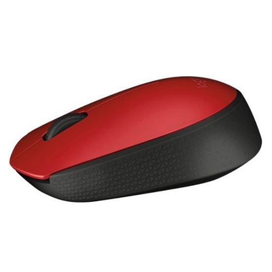 LOGITECH M171 KABLOSUZ MOUSE KIRMIZI 910-004641 resmi