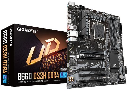 GIGABYTE B660 DS3H DDR4 3200Mhz M.2 ATX 1700p resmi