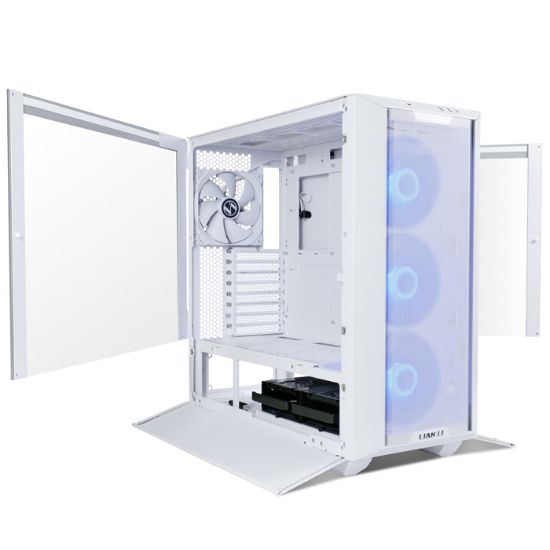 Lian Li Lancool III RGB White 3x140mm ARGB Fan/1x140mm PWM Fan Temperli Cam USB Type-C Mesh Beyaz E-ATX Mid-Tower Gaming Kasa resmi